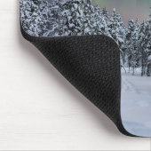Eis und Schnee | Winterlandschaft, Finnland Mousepad (Ecke)