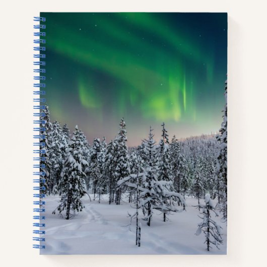 Eis und Schnee | Winterlandschaft, Finnland Notizblock (Vorderseite)