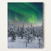 Eis und Schnee | Winterlandschaft, Finnland Planer (Rückseite)