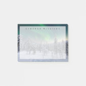 Eis und Schnee | Winterlandschaft, Finnland Post-it Klebezettel (Vorderseite)