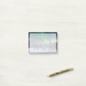 Eis und Schnee | Winterlandschaft, Finnland Post-it Klebezettel (Auf Schreibtisch)