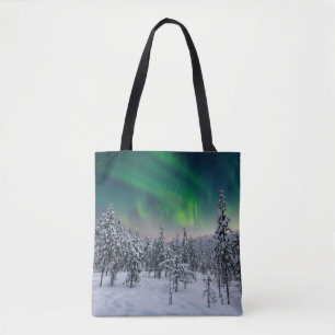Eis und Schnee Winterlandschaft, Finnland Tasche