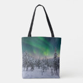 Eis und Schnee | Winterlandschaft, Finnland Tasche (Rückseite)