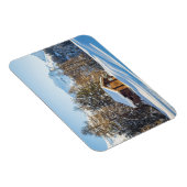 Eis und Schnee | Winterlogmelkabine Schweizer Alpe Magnet (Rechte Seite)
