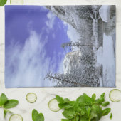 Eis und Schnee | Yosemite National Park Geschirrtuch (Gefaltet)