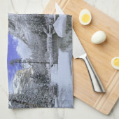 Eis und Schnee | Yosemite National Park Geschirrtuch (Viertel Falte)