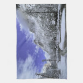 Eis und Schnee | Yosemite National Park Geschirrtuch (Vertikal)
