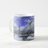 Eis und Schnee | Yosemite National Park Kaffeetasse (Vorderseite Links)