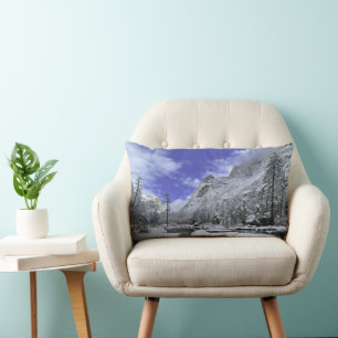 Eis und Schnee   Yosemite National Park Lendenkissen