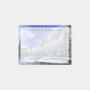 Eis und Schnee   Yosemite National Park Post-it Klebezettel