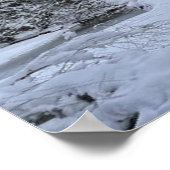 Eis und Schnee | Yosemite National Park Poster (Ecke)