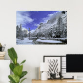 Eis und Schnee | Yosemite National Park Poster (Heimbüro)