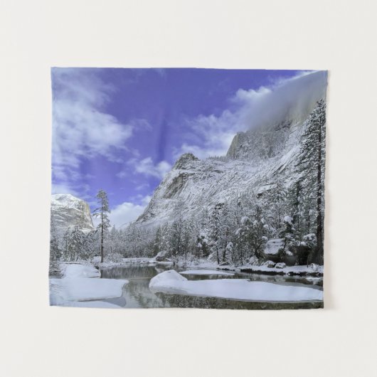 Eis und Schnee | Yosemite National Park Wandteppich (Vorderseite (Horizontal))