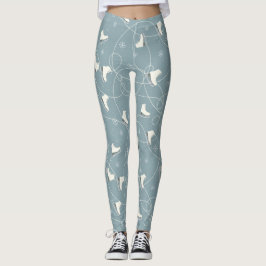 Eis und Schneeflocken Leggings