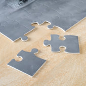 Eis und Wasser am Strand, Eisland Puzzle (Seite)