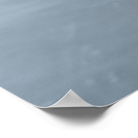 Eis und Wasser am Strand, in der Eiswelt Poster (Ecke)