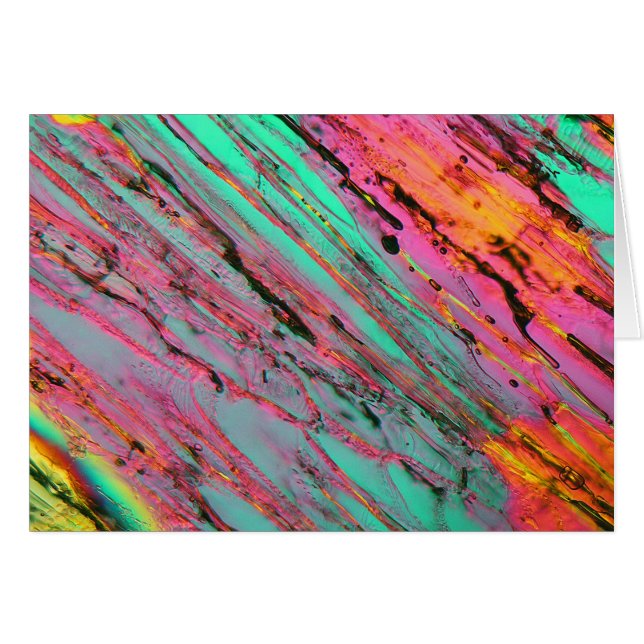 Eis unter dem Mikroskop (Vorderseite (Horizontal))