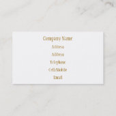 EIS VISITENKARTE (Rückseite)