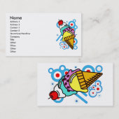 EIS VISITENKARTE (Vorne/Hinten)