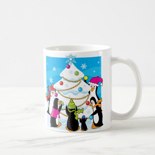 Eis-Weihnachten Kaffeetasse (Rechts)