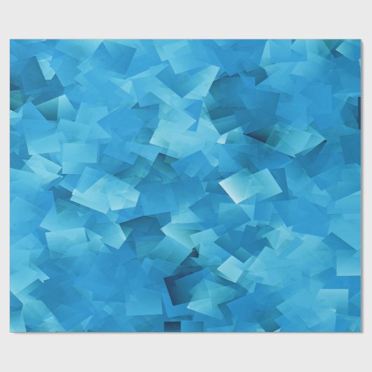 Eis-Würfel… Geschenkpapier (Flach)