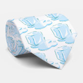 Eis-Würfel-Krawatte! Krawatte (Gerollt)