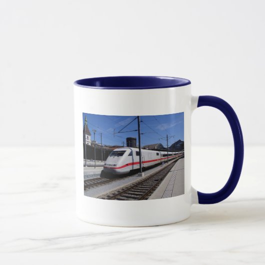 EIS-Zug in Köln in Deutschland Tasse (Rechts)