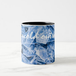 Eis Zweifarbige Tasse