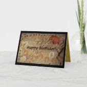 Eisalterhöhle Kunst Karte (Vorderseite)