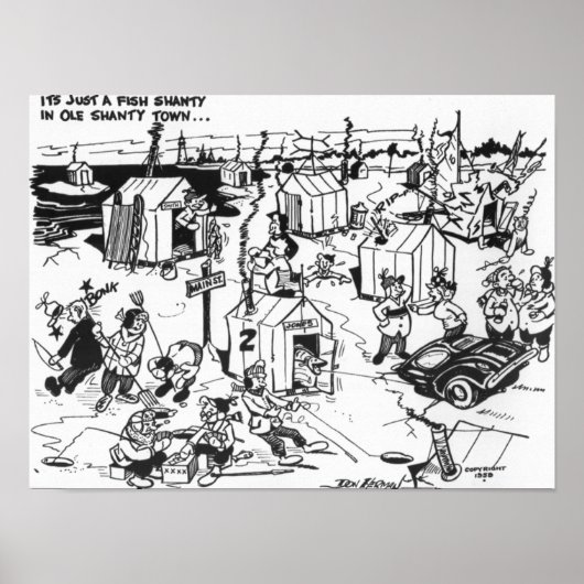 Eisangeln. Poster (Vorne)