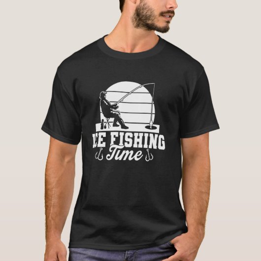 Eisangeln Zeit T-Shirt (Vorderseite)