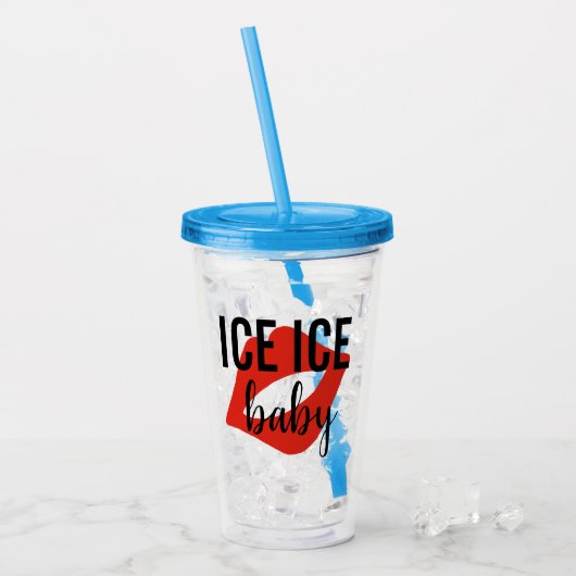 Eisbaby Acryltrinkbecher (Vorderseite Ice)