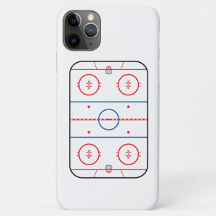 Eisbahn-Diagramm Hockeyspiel-Begleiter Case-Mate iPhone Hülle