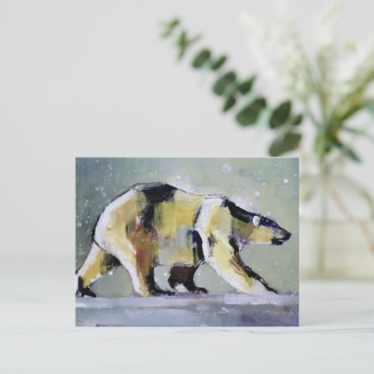 Eisbär 1998 postkarte (Stehend Vorderseite)