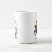 Eisbär Amerikanisches Wildtier  Kaffeetasse (Mittel)