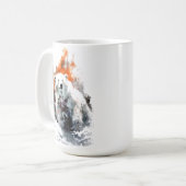 Eisbär Amerikanisches Wildtier  Kaffeetasse (Vorderseite Links)