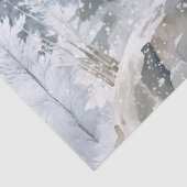 Eisbär-Aquarell Seidenpapier (Detail)