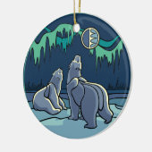 Eisbär Art Ornament Bär Keepake Bären Geschenke (Links)