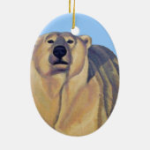 Eisbär Art Ornament Bär Sake & Gips (Hinten)