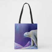 Eisbär auf Icetote Tasche (Vorderseite)