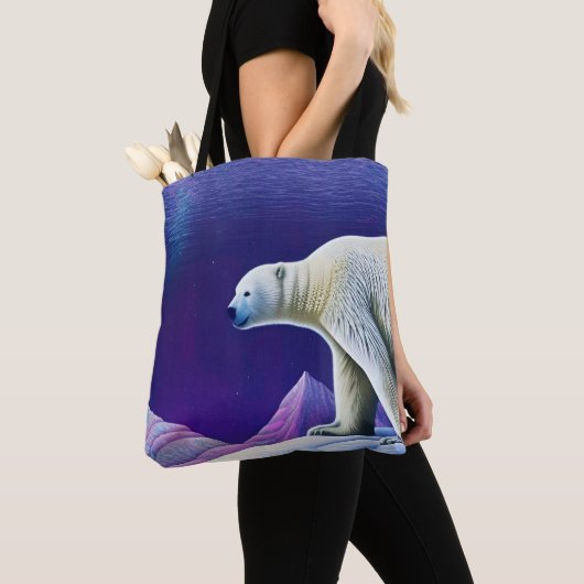 Eisbär auf Icetote Tasche (Von Nahem)