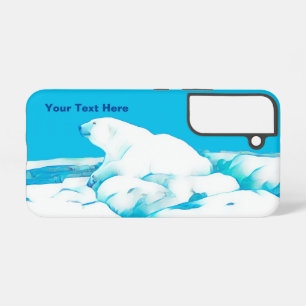 Eisbär auf iPhone Case Samsung Galaxy Hülle