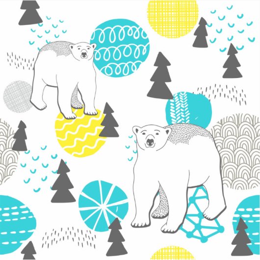 Eisbär Aufkleber (Vorderseite)