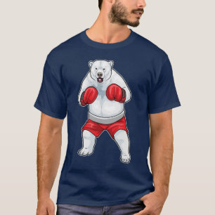 Eisbär Boxer Boxhandschuhe Boxen T-Shirt