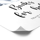 Eisbär - Bücher für Babyposter Poster (Ecke)