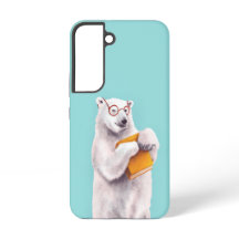 Eisbär-Buchliebhaber - Süßer Geek-Tier