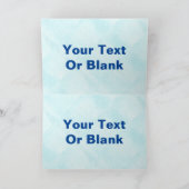 Eisbär - Buon Natale Feiertagskarte (Innenseite)