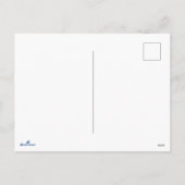 Eisbär - Buon Natale Feiertagspostkarte (Rückseite)