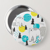 Eisbär Button (Vorne & Hinten)