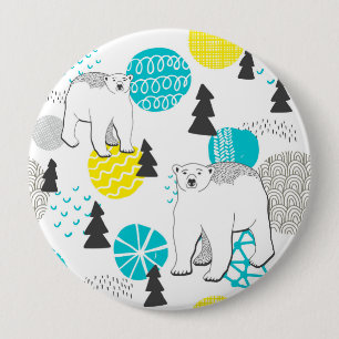 Eisbär Button